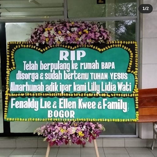 Bunga Papan Duka Cita